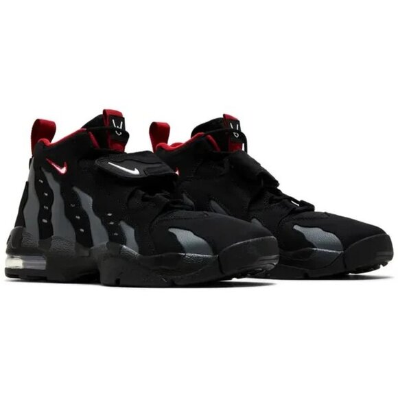 Nike Air Max DT 96 'Falcons' Unisex Sneakers Black Gray White Red HQ3620-010 NEW - Picture 3 of 8